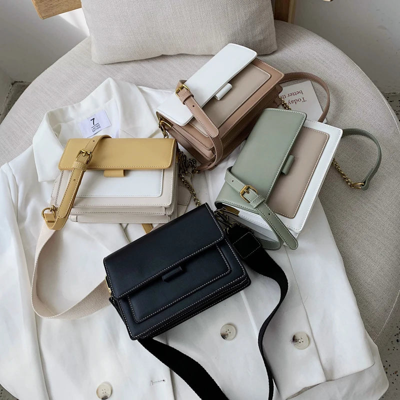 Leather Shoulder Bag Crossbody Handbag Purse