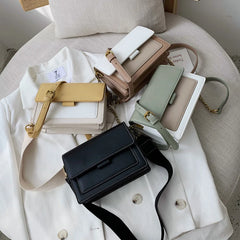 Leather Shoulder Bag Crossbody Handbag Purse