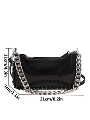 Ruched Bow Handbags Women Shoulder Bags Totes Ladies Messenger Bag