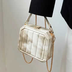Gradient Chain Crossbody Bag for Women Summer Purses and Handbags