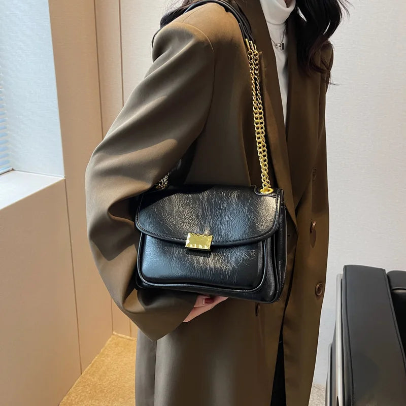 Vegan Leather Shoulder Crossbody Bags for Women