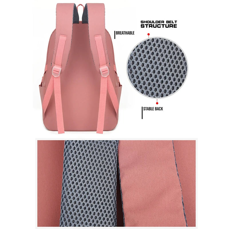 Girl Backpack Laptop Bag for Women College Ladies Travel Rucksack Student