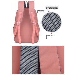 Girl Backpack Laptop Bag for Women College Ladies Travel Rucksack Student