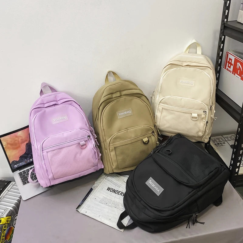Waterproof Travel School Backpack Men Women Leisure Book Bags