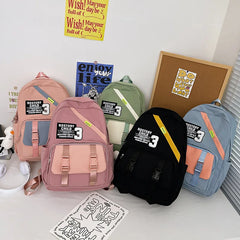 Girl College School Bag Casual Women Backpack Book Packbags for Teenage