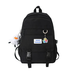 Girl Waterproof Travel Backpack Nylon Women Shoulder Bag