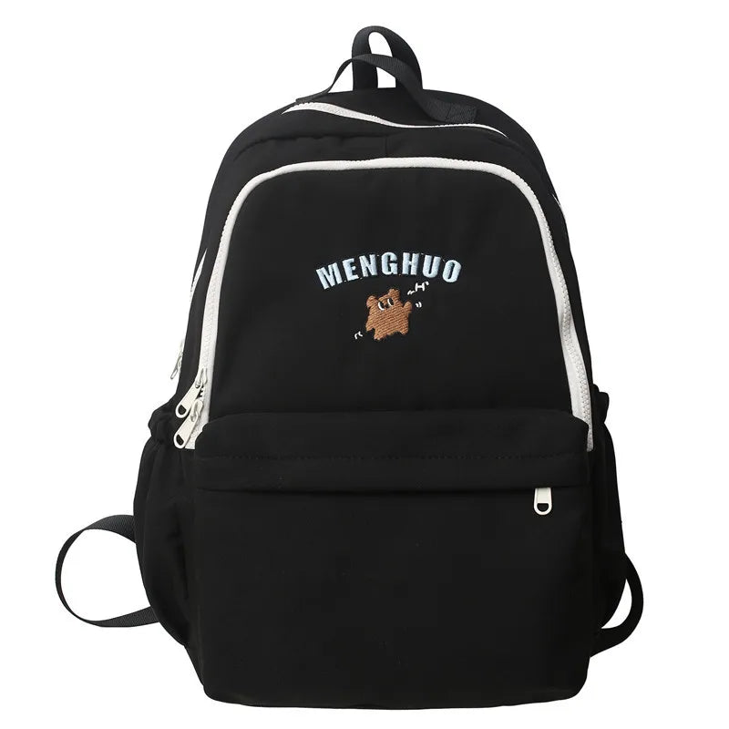 Lady Student Bag Female Laptop Leisure College Backpack Girl Travel Book