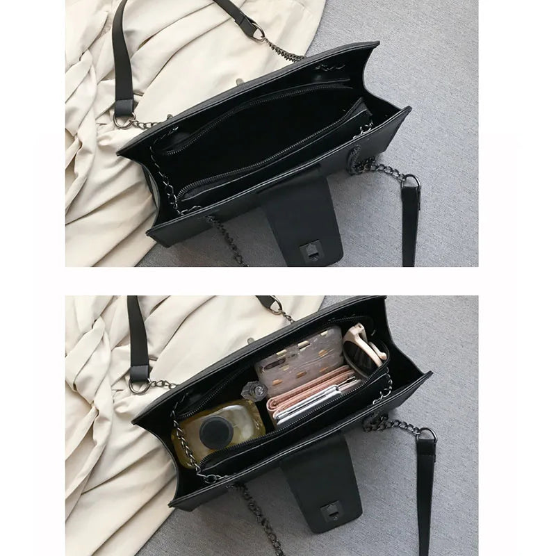 Large-Capacity Women's Rhombus Shoulder Bag