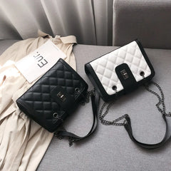 Large-Capacity Women's Rhombus Shoulder Bag