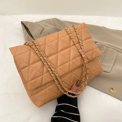 Plaid Women Shoulder Bag Chain Crossbody Bags Small Flap Top Handle Bags