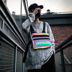 Reflective Chest Bag HipHop Tactical Chest Utility Bags G172