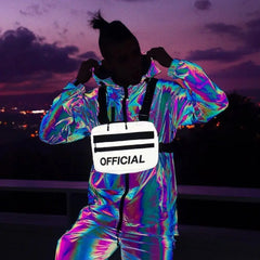 Reflective Chest Bag HipHop Tactical Chest Utility Bags G172