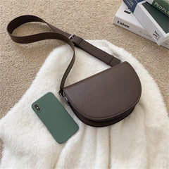 Retro Ladies Crossbody Bag Handbags High Leather Shoulder Bags for Women