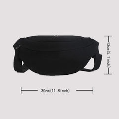 Japanese Cat Pattern Shoulder Bag Multifunctional Outdoor Chest Bag