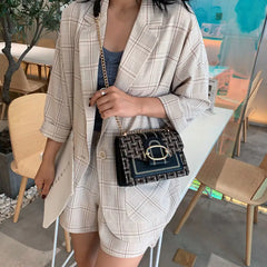 Stylish Wide Strap Shoulder Bag for Women