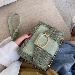Stylish Wide Strap Shoulder Bag for Women