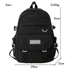 Waterproof Student Bag Lady Male Backpack Girl Boy Men Travel School Backpack