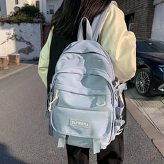 Waterproof Student Bag Lady Male Backpack Girl Boy Men Travel School Backpack