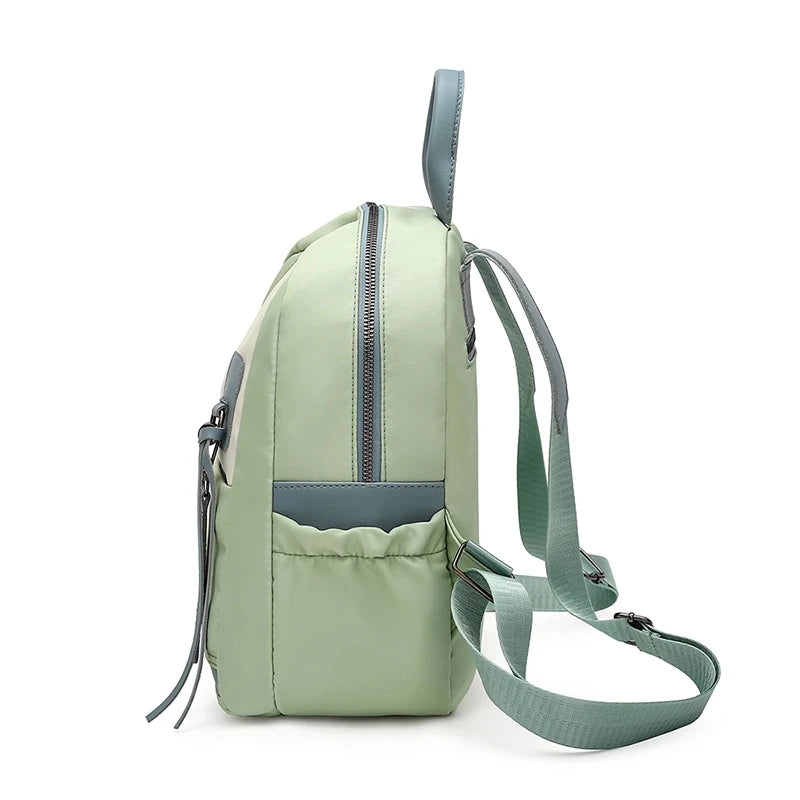 Large-capacity Tassel Student Schoolbag Waterproof Oxford Travel Backpack