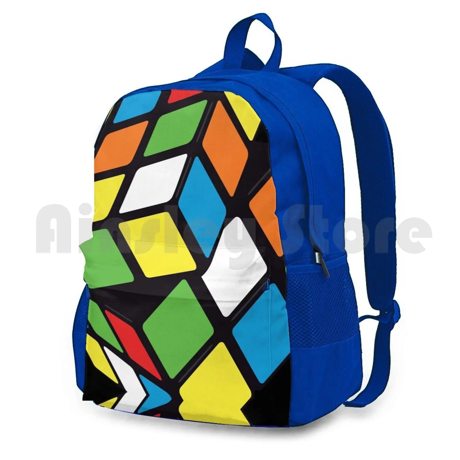 Twisting Cube Hiking Backpack Waterproof Camping Travel