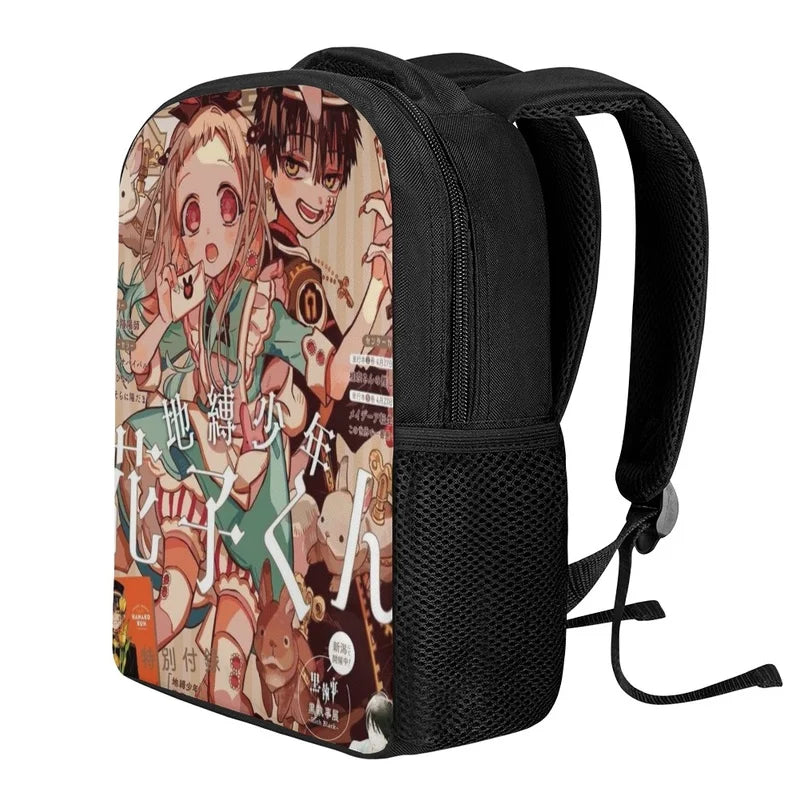 Twoheartsgirl Anime Hanako-kun Schoolbag Kids Backpack