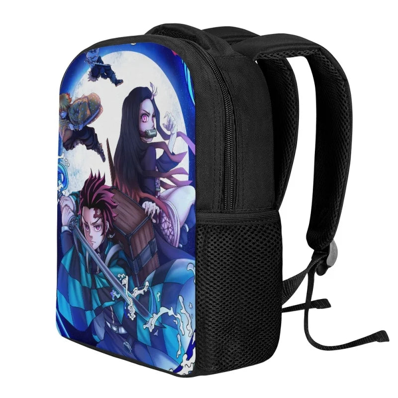 Twoheartsgirl Demon Slayer Kids Backpack
