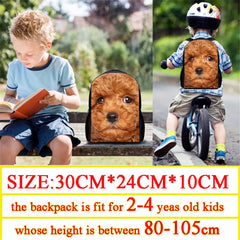 Twoheartsgirl Music Note Pattern Kids School Bag Kindergarten Backpack