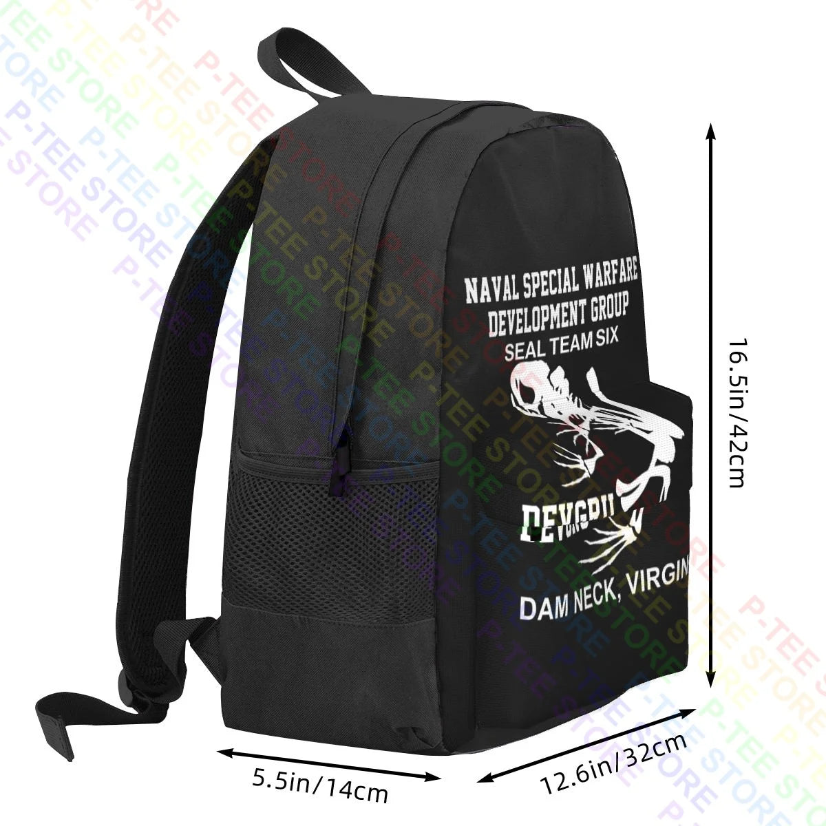 US Navy Seals Frog Skeleton Team 6 Backpack