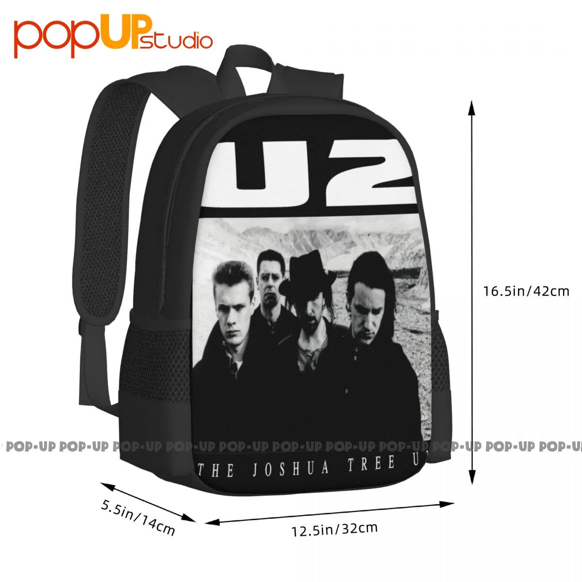 U2 01 Backpack Large Capacity Vintage Foldable Outdoor Running