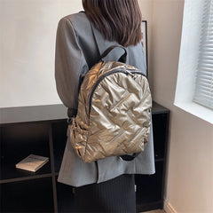 Ruched Minimalist Backpack for Women
