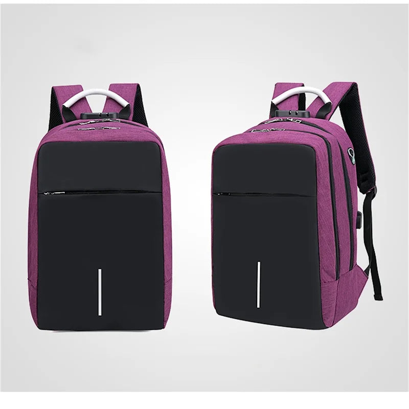 USB Charge Travel Backpack Large Capacity Anti-theft Bag