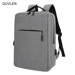 USB Charging Waterproof Men's Backpack for Laptop 15.6-17.7 Inch