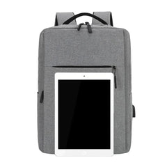 USB Charging Waterproof Men's Backpack for Laptop 15.6-17.7 Inch