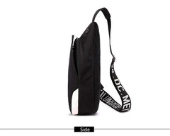 Anti Theft Luminous USB Charging Crossbody Bag Waterproof Travel Shoulder Bag