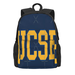 UCSB College Font Backpacks Men's Women's Unisex Kids School Bags