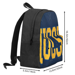 UCSB College Font Backpacks Men's Women's Unisex Kids School Bags