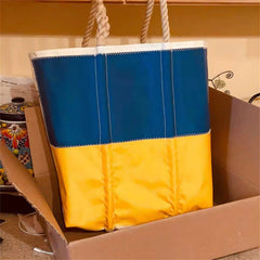 Ukraine Flag Storage Bag Ukrainian Flag Shopping Tote Bag