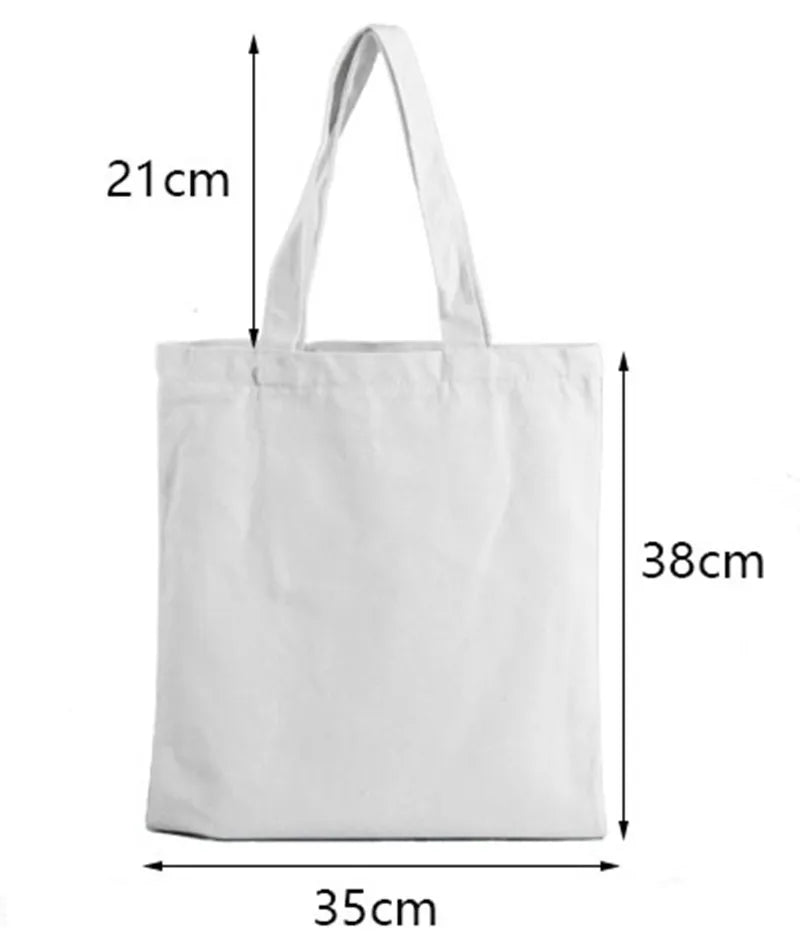 Ukraine Print Canvas Bag Women's Shoulder Bag Large Capacity Shopping Shopper