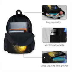 Ukranian Eye Backpacks Men's Bags Women Men Backpack Female Backpack