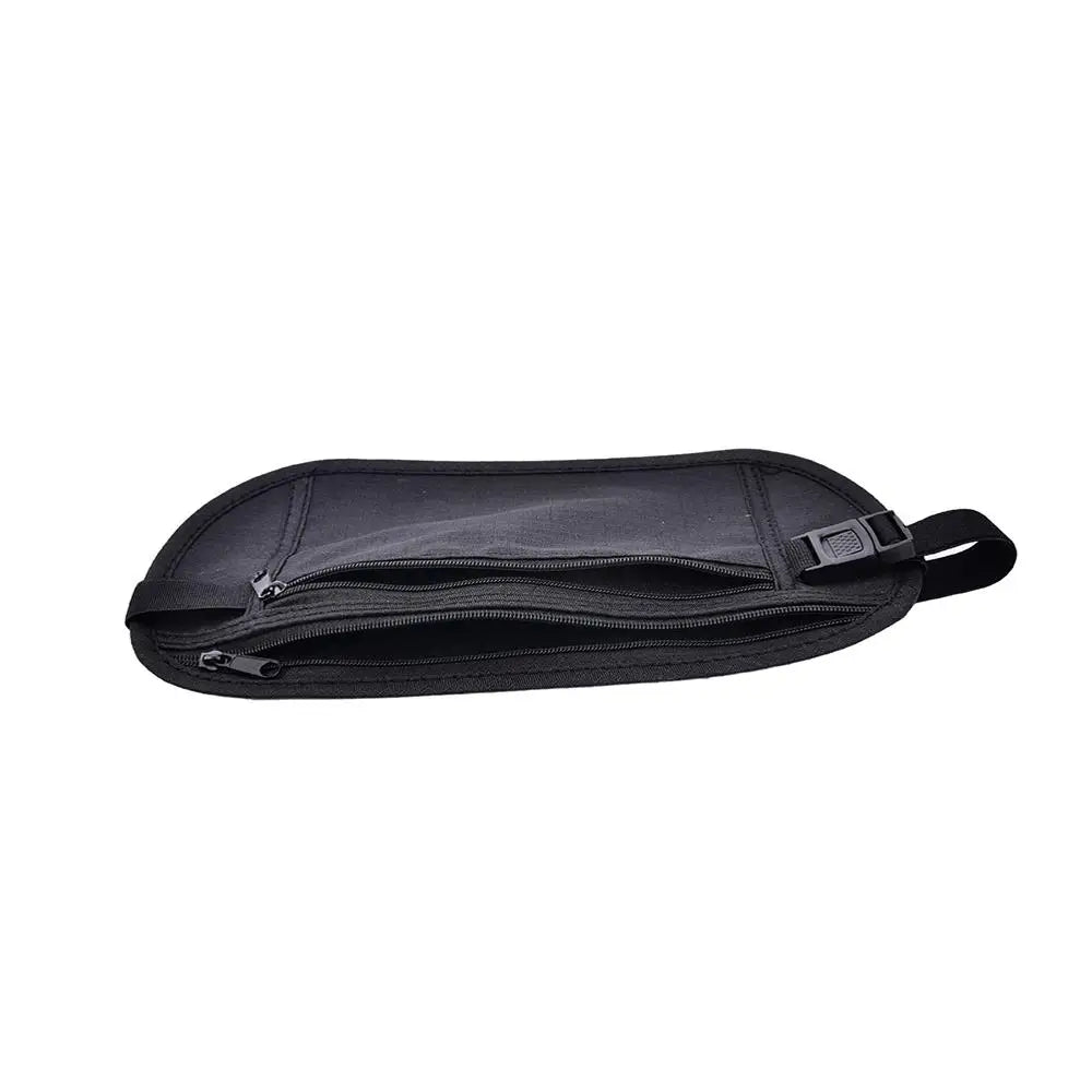 Ultra-thin Waist Bag Outdoor Money Belt Hidden Security Anti-theft Travel