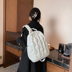 Ultralight Winter Warm Down Women's Backpack School Bags