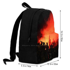 Millwall Ultras Soccer Football School Bags Hooligans