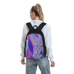 Ultraviolet Fade Nature Leaves Backpacks Men's Backpacks Bags For Women Bags