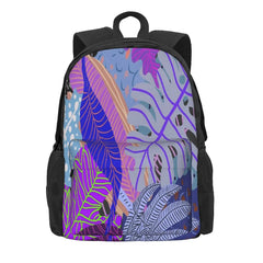 Ultraviolet Fade Nature Leaves Backpacks Men's Backpacks Bags For Women Bags