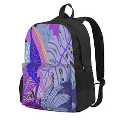 Ultraviolet Fade Nature Leaves Backpacks Men's Backpacks Bags For Women Bags