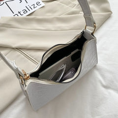Solid Women Handbag Underarm Bag - Shoulder Bag
