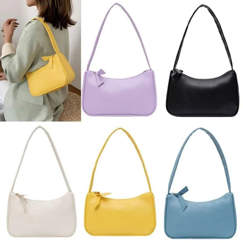 Underarm Bag Retro Totes for Women Vintage Handbag Female