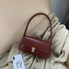 French Niche Underarm Bag Women's Western Style Shoulder Bag