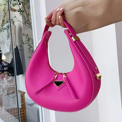 Half Moon Female Bag Underarm Shoulder Bags for Women Handbag