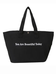 Casual Canvas Tote Bag for Women Large Capacity Shopper